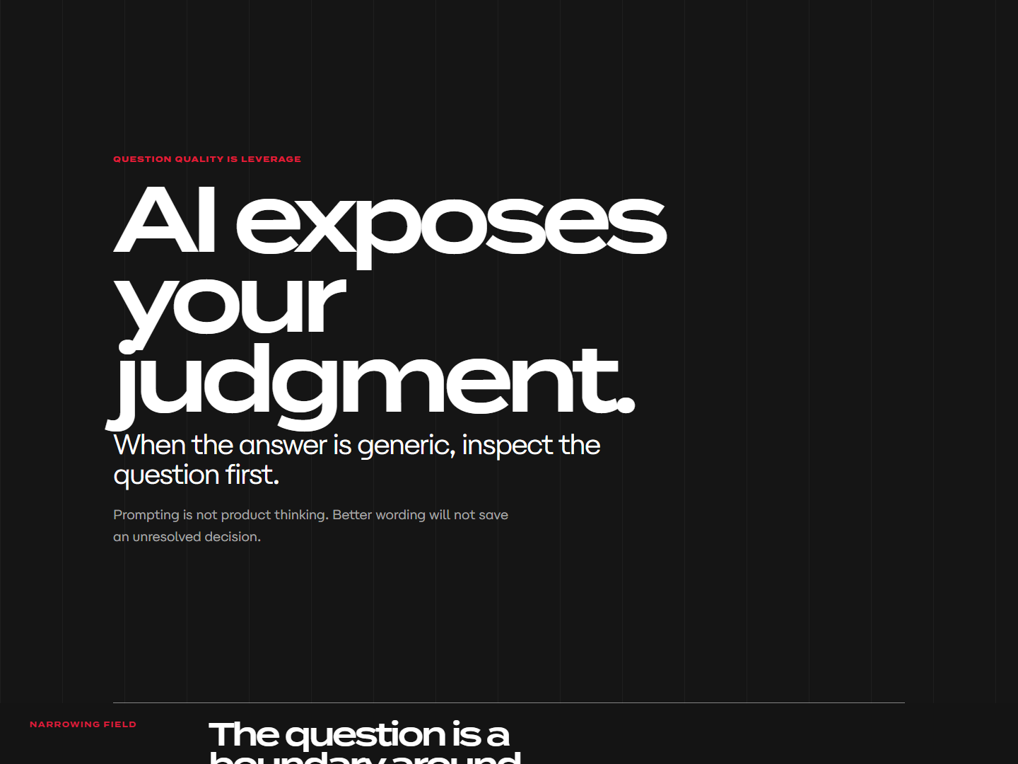 Question Quality