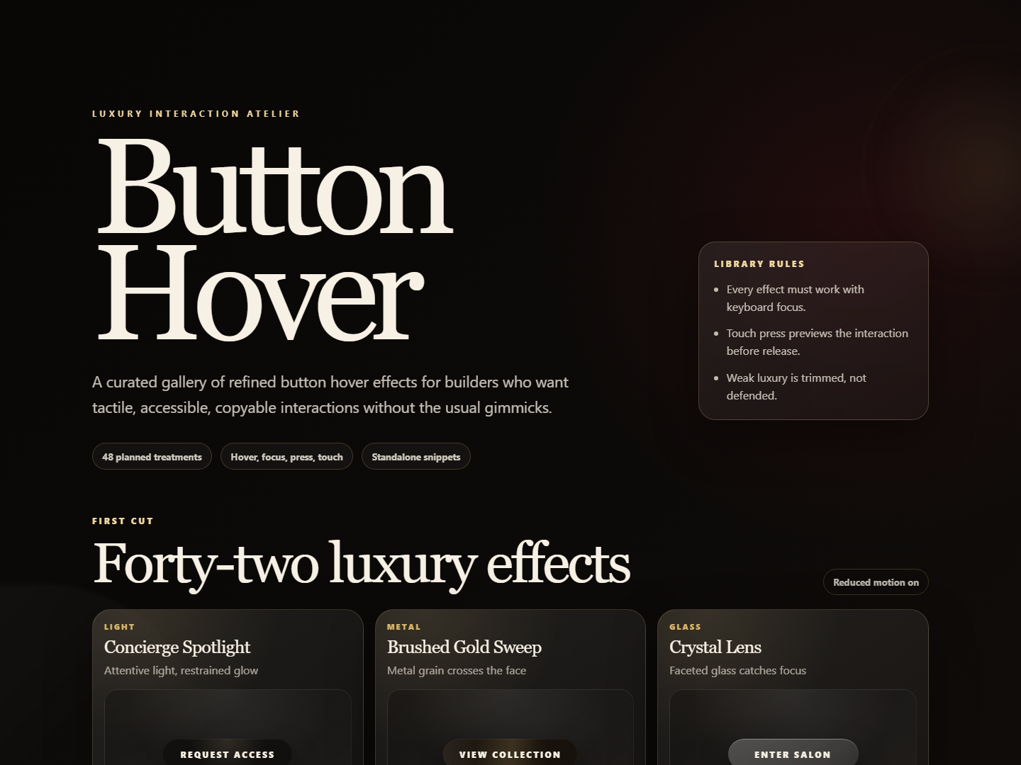 Hover Effects