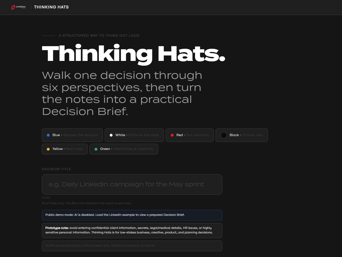 Thinking Hats